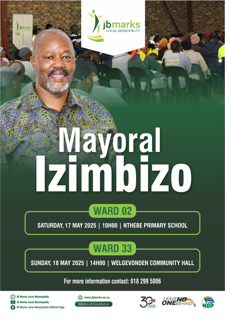 Mayoral Izimbizo - 17-18 May 2025